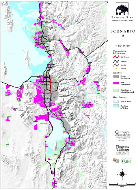 Usa Utah Salt Lake City Regional Planning Through Community