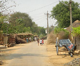 Main street, Punakula village