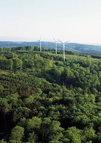 Windmills near Freiburg