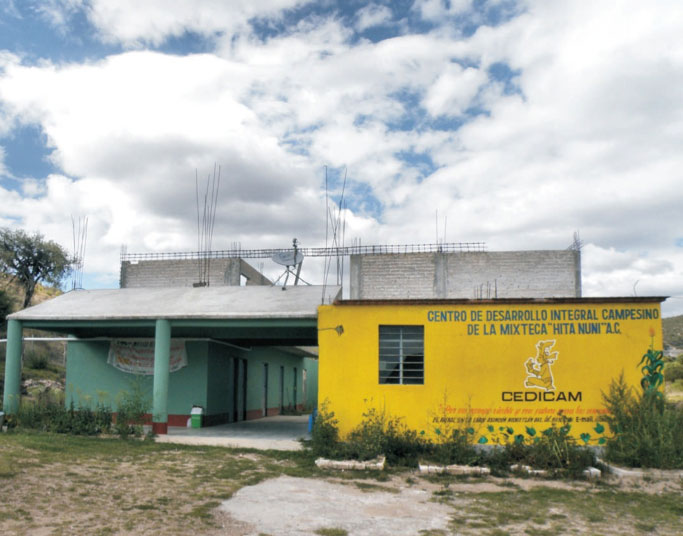 Facilities of the Center for Integral Farmer Development in Nochixtlán, Oaxaca
